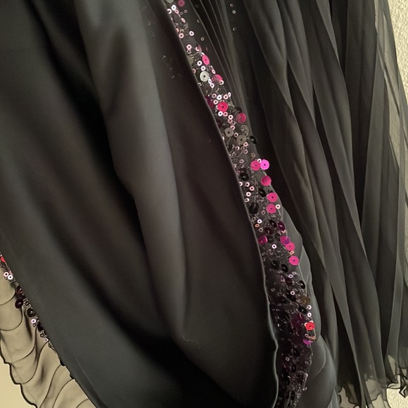 Badgley Mischka Sequin Cocktail Dress - Picture 6 of 7